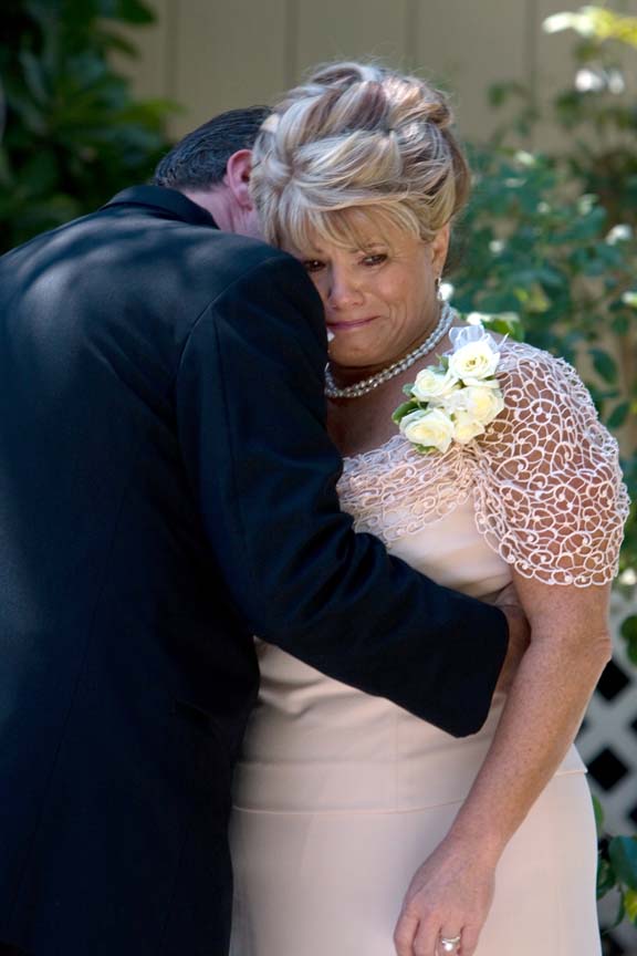 Nichole\'s mom before ceremony wedding-at-Chanteclair-Manor