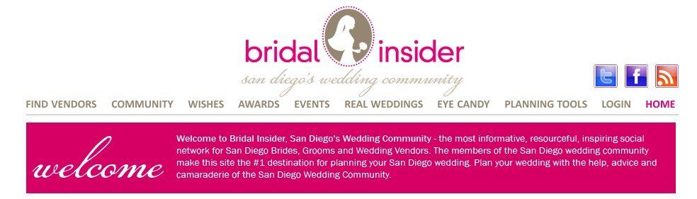 Bridal Insider San Diego Wedding Community san-diego-bridal-insider
