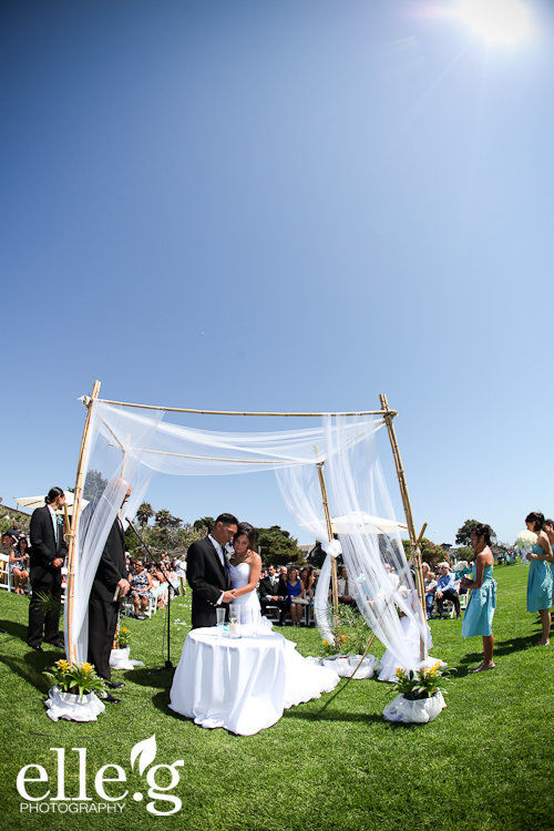 sea grove park wedding in del sea grove park wedding in del